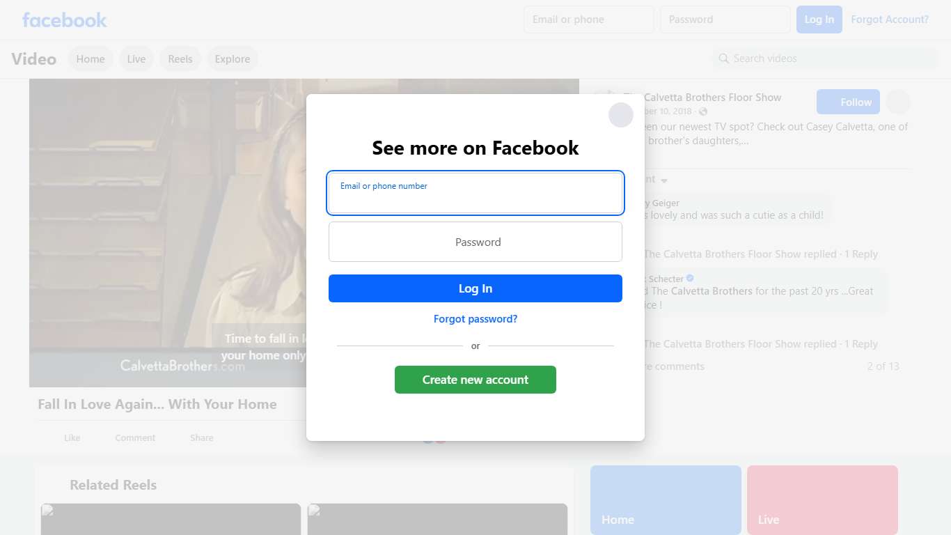 Have you seen our newest TV spot? Check out Casey Calvetta, one of the Calvetta brother's daughters, as she grows up right before your eyes! The Calvetta Brothers Floor Show Facebook